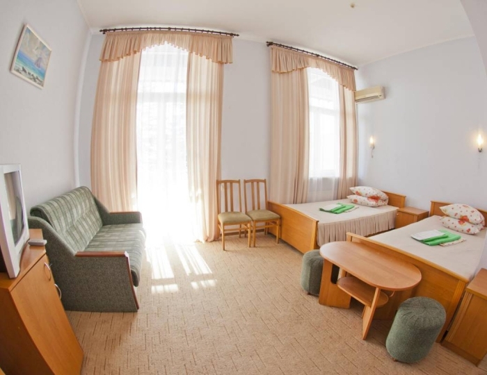 Стандарт 2-местный 1-комнатный ЮГ корпус 1 - Санаторий «Горный» Курпаты